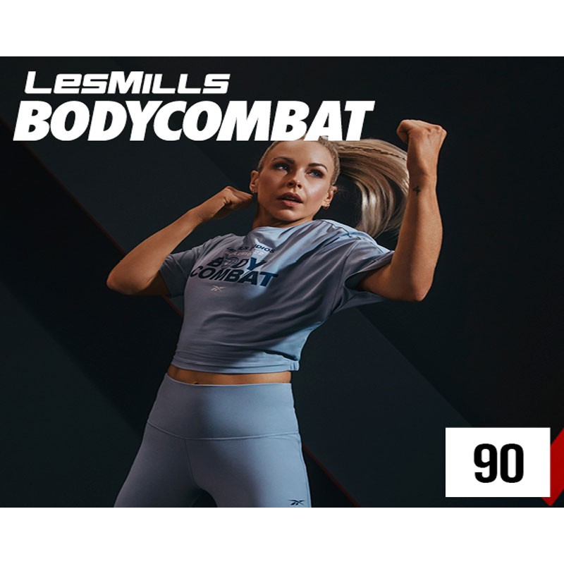 Hot Sale Les Mills Q1 2022 BODY COMBAT 90 releases New Release DVD, CD & Notes